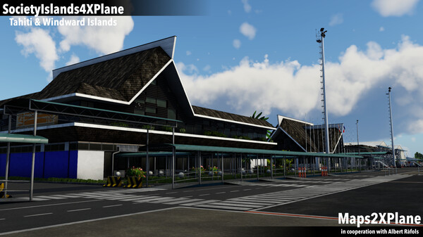 Игра X-Plane 12 Add-on: Aerosoft - Society Islands XP - Tahiti & Windward Islands, скриншот