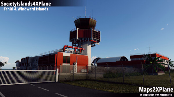 Игра X-Plane 12 Add-on: Aerosoft - Society Islands XP - Tahiti & Windward Islands, скриншот