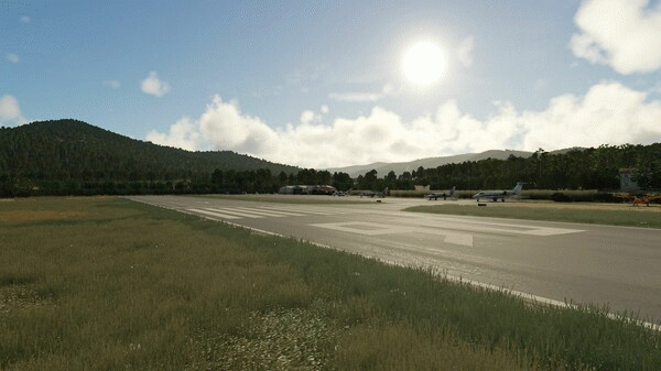 Игра X-Plane 12 Add-on: Aerosoft - St. Tropez, скриншот
