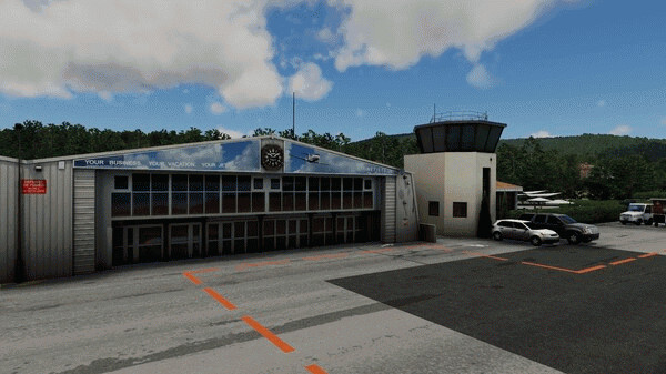 Игра X-Plane 12 Add-on: Aerosoft - St. Tropez, скриншот