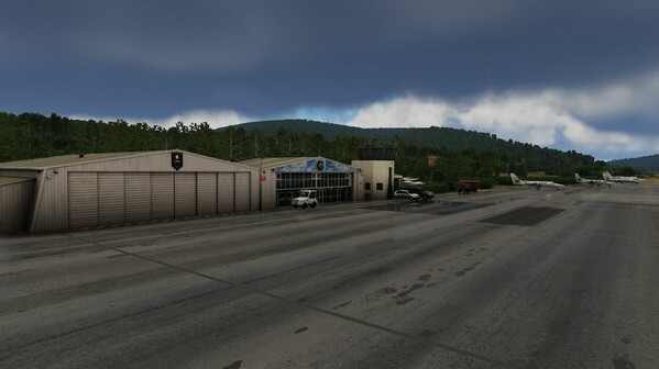 Игра X-Plane 12 Add-on: Aerosoft - St. Tropez, скриншот