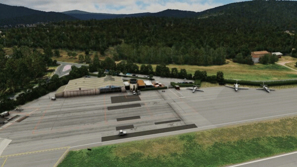 Игра X-Plane 12 Add-on: Aerosoft - St. Tropez, скриншот