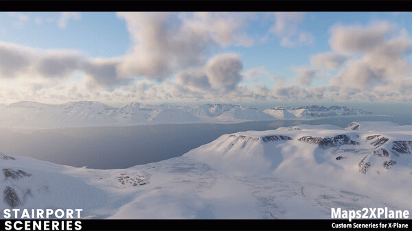 Игра X-Plane 12 Add-on: Aerosoft - Svalbard XP, скриншот