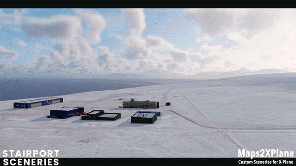 Игра X-Plane 12 Add-on: Aerosoft - Svalbard XP, скриншот