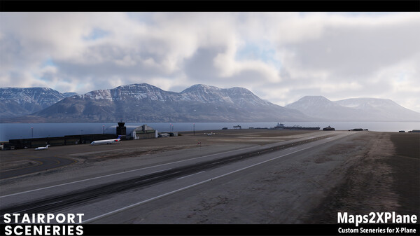 Игра X-Plane 12 Add-on: Aerosoft - Svalbard XP, скриншот