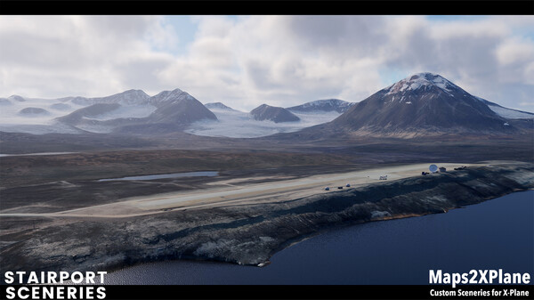 Игра X-Plane 12 Add-on: Aerosoft - Svalbard XP, скриншот