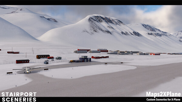 Игра X-Plane 12 Add-on: Aerosoft - Svalbard XP, скриншот