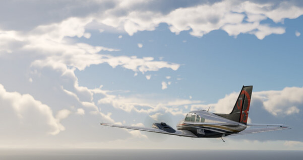 Игра X-Plane 12, скриншот