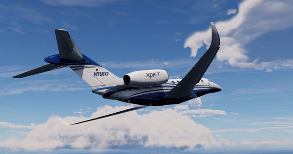 Игра X-Plane 12, скриншот