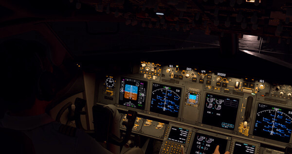 Игра X-Plane 12, скриншот