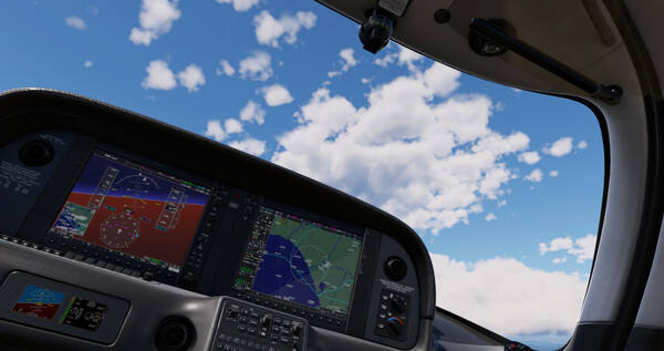 Игра X-Plane 12, скриншот