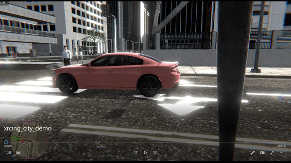 Игра X-Racing, скриншот