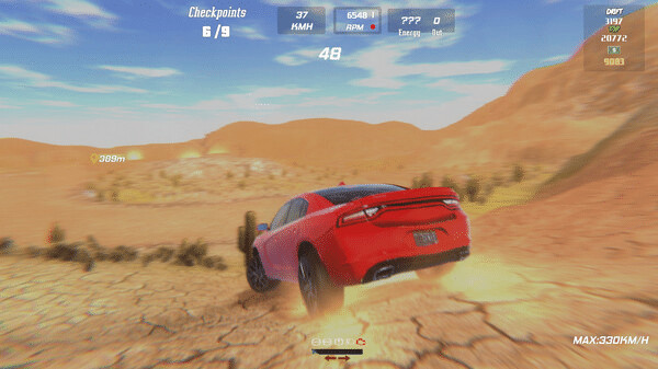 Игра X-Racing, скриншот