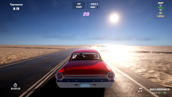 Игра X-Racing, скриншот