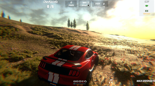 Игра X-Racing, скриншот