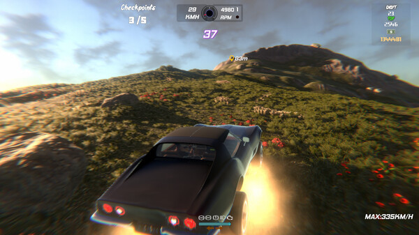 Игра X-Racing, скриншот