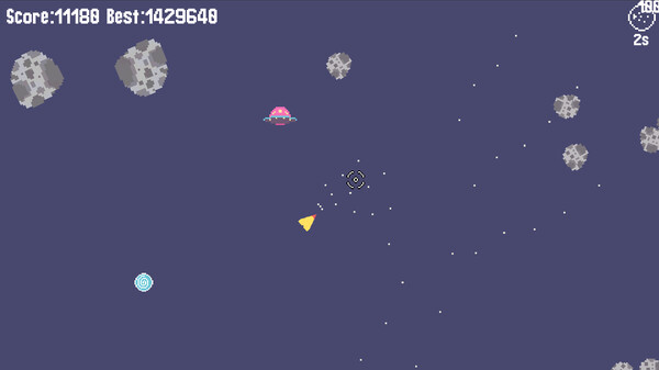 Игра X-teroids, скриншот