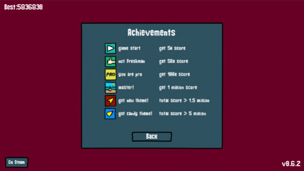 Игра X-teroids, скриншот