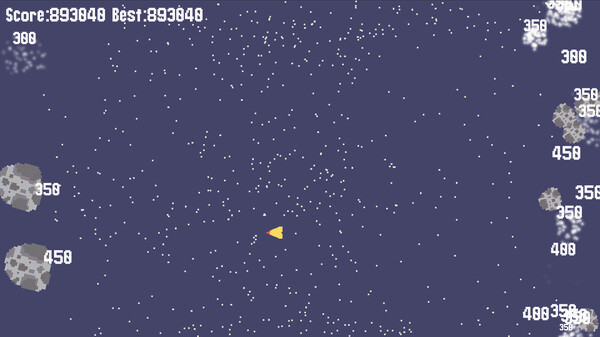 Игра X-teroids, скриншот