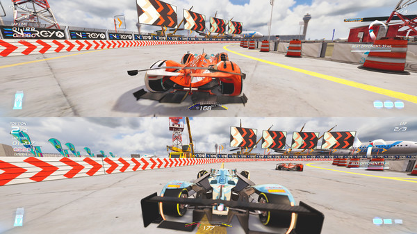 Игра Xenon Racer, скриншот