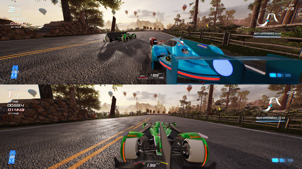 Игра Xenon Racer, скриншот