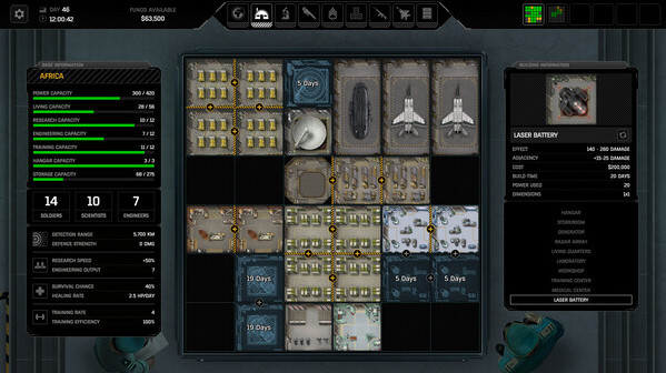 Игра Xenonauts 2, скриншот
