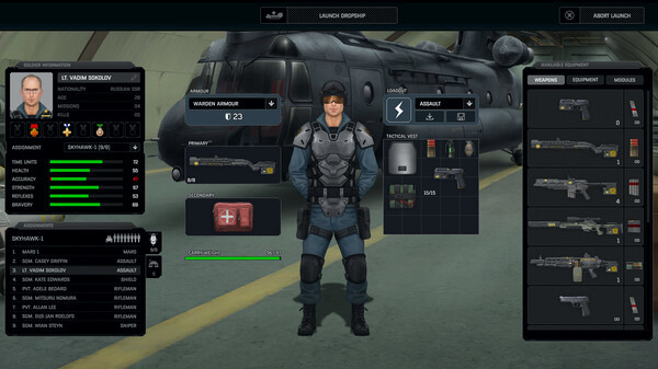 Игра Xenonauts 2, скриншот