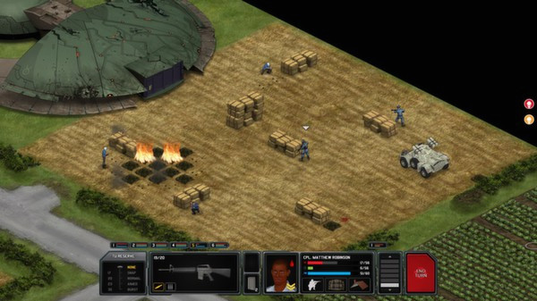 Игра Xenonauts, скриншот
