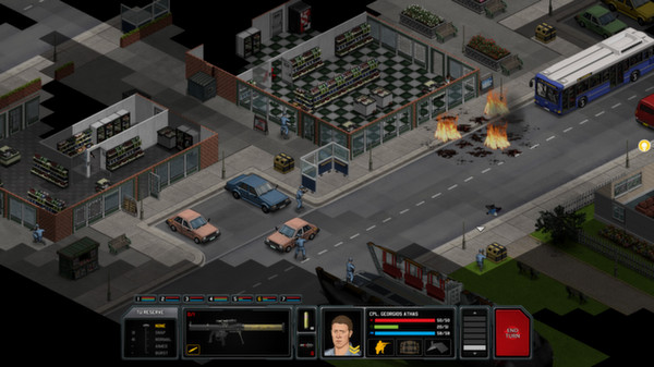 Игра Xenonauts, скриншот