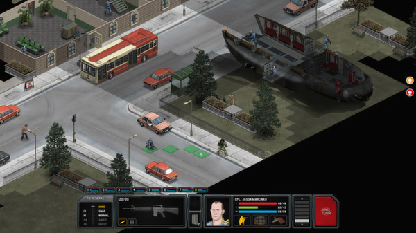 Игра Xenonauts, скриншот