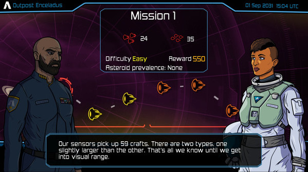 Игра Xenoraid: The First Space War, скриншот