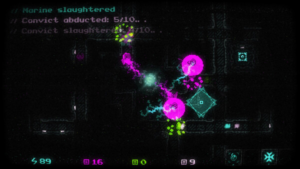 Игра Xenosensory, скриншот