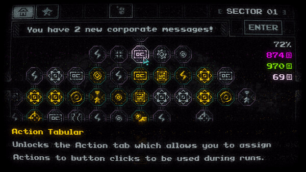 Игра Xenosensory, скриншот