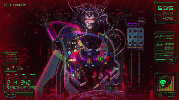 Игра XENOTILT: HOSTILE PINBALL ACTION, скриншот
