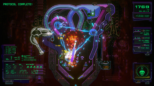 Игра XENOTILT: HOSTILE PINBALL ACTION, скриншот