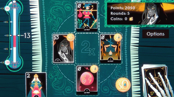 Игра XIII - A Final Game of Tarot With Death, скриншот