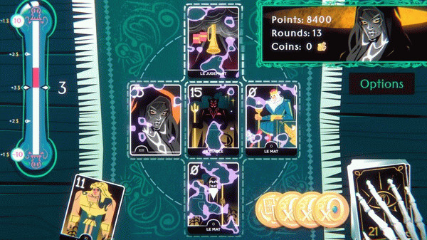 Игра XIII - A Final Game of Tarot With Death, скриншот