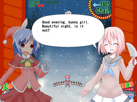 Игра Xmas Shooting - Scramble!!, скриншот