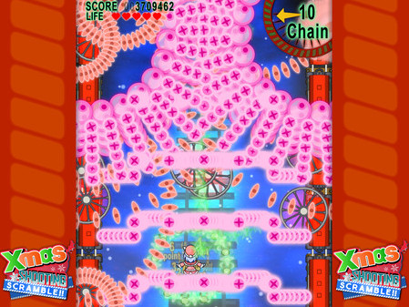 Игра Xmas Shooting - Scramble!!, скриншот