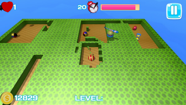 Игра Xonix Casual Edition, скриншот