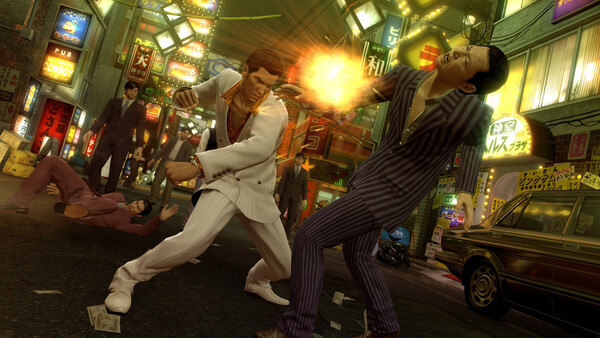 Игра Yakuza 0 Director's Cut, скриншот