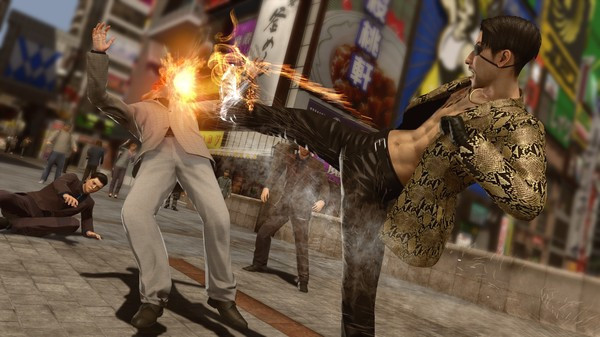 Игра Yakuza Kiwami 2, скриншот