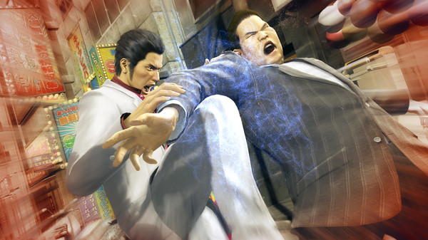 Игра Yakuza Kiwami, скриншот