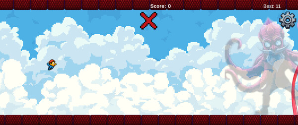 Игра Yappy Bird, скриншот