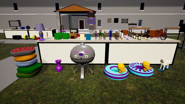Игра Yard Sale Simulator, скриншот