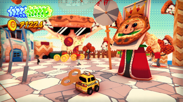Игра Yellow Taxi Goes Vroom, скриншот