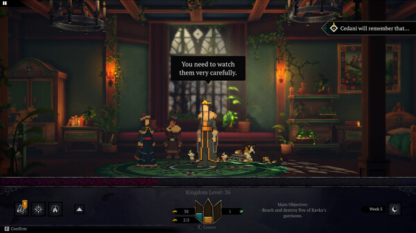 Игра Yes, Your Grace: Snowfall, скриншот