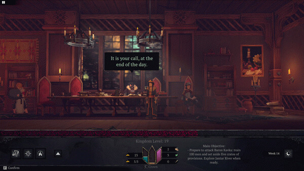 Игра Yes, Your Grace: Snowfall, скриншот