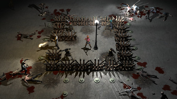 Игра Yet Another Zombie Defense HD, скриншот