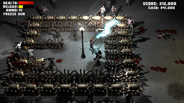 Игра Yet Another Zombie Defense HD, скриншот